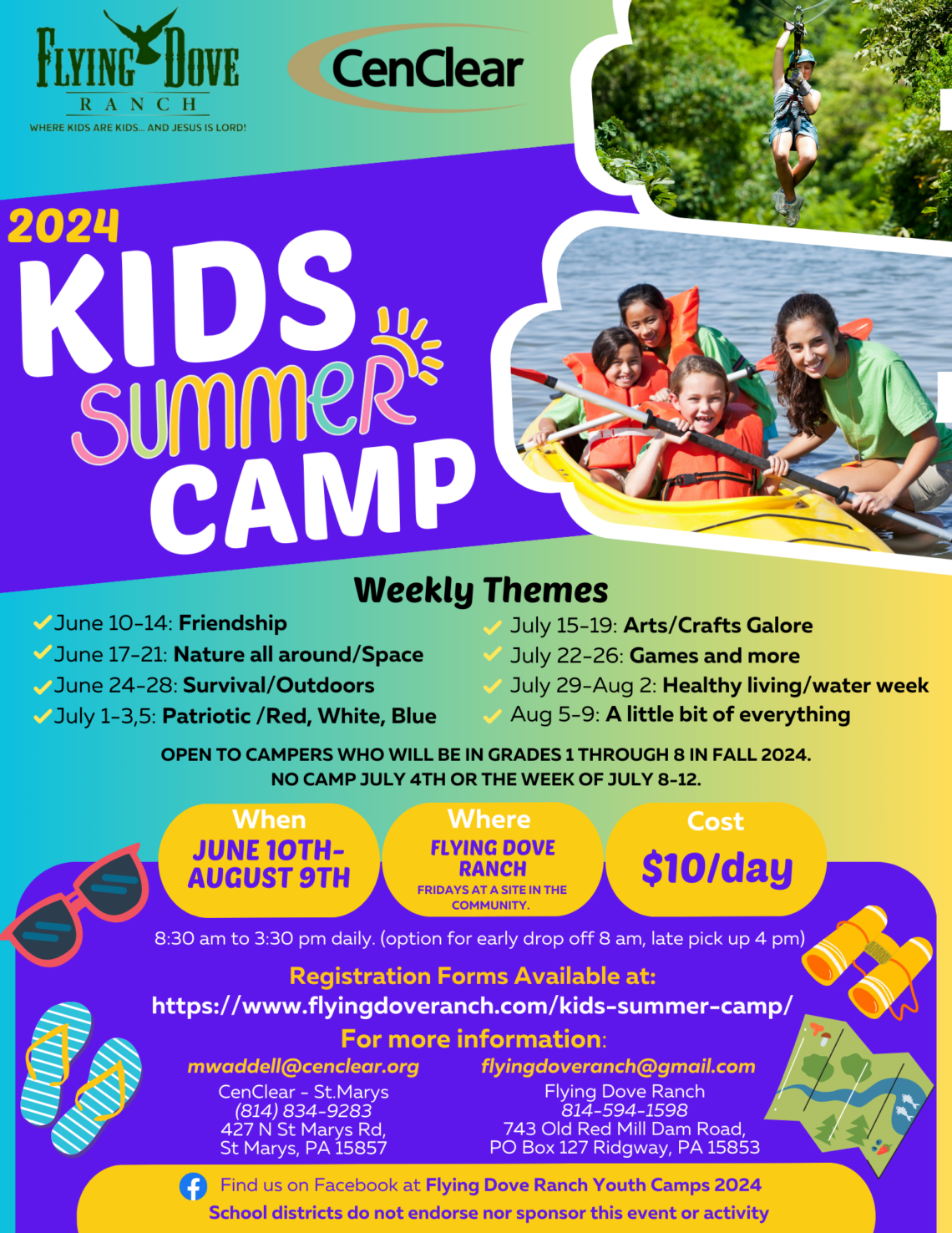 Kids Summer Camp – Flying Dove Ranch